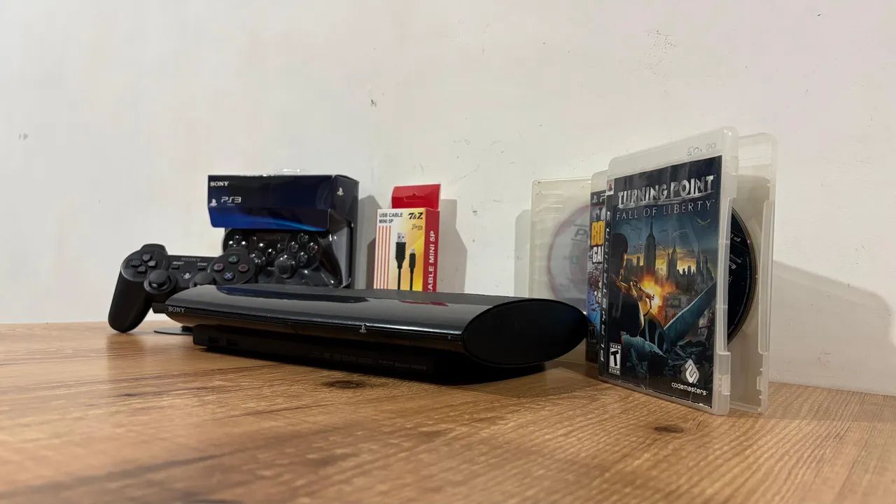 Playstation 3 Com Jogos