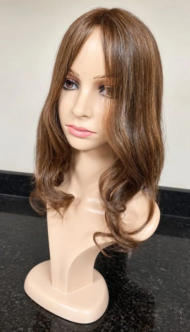 Topo Cabelo humano natural 