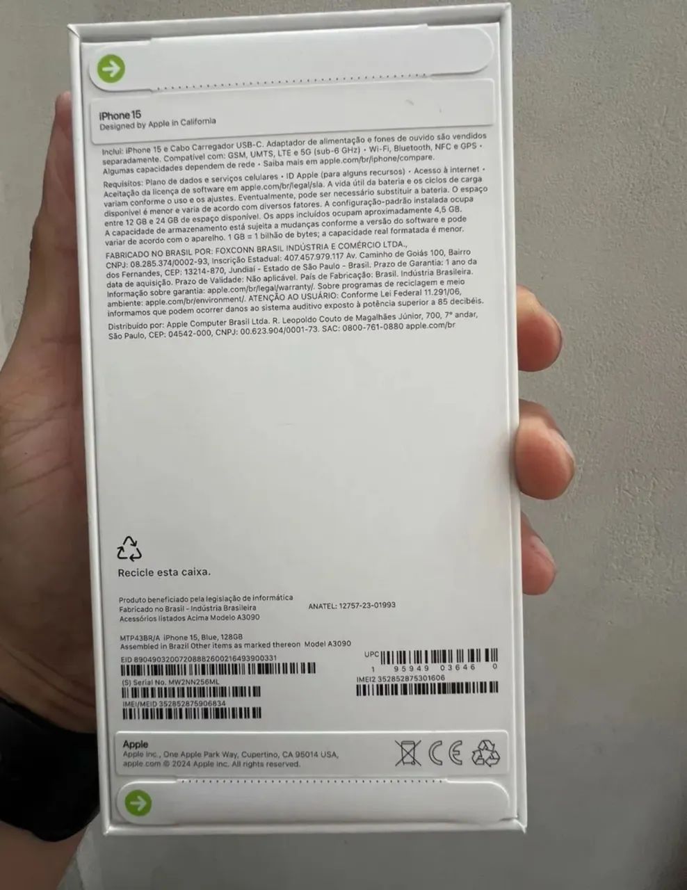 IPHONE 15 NA CAIXA  - Foto 2