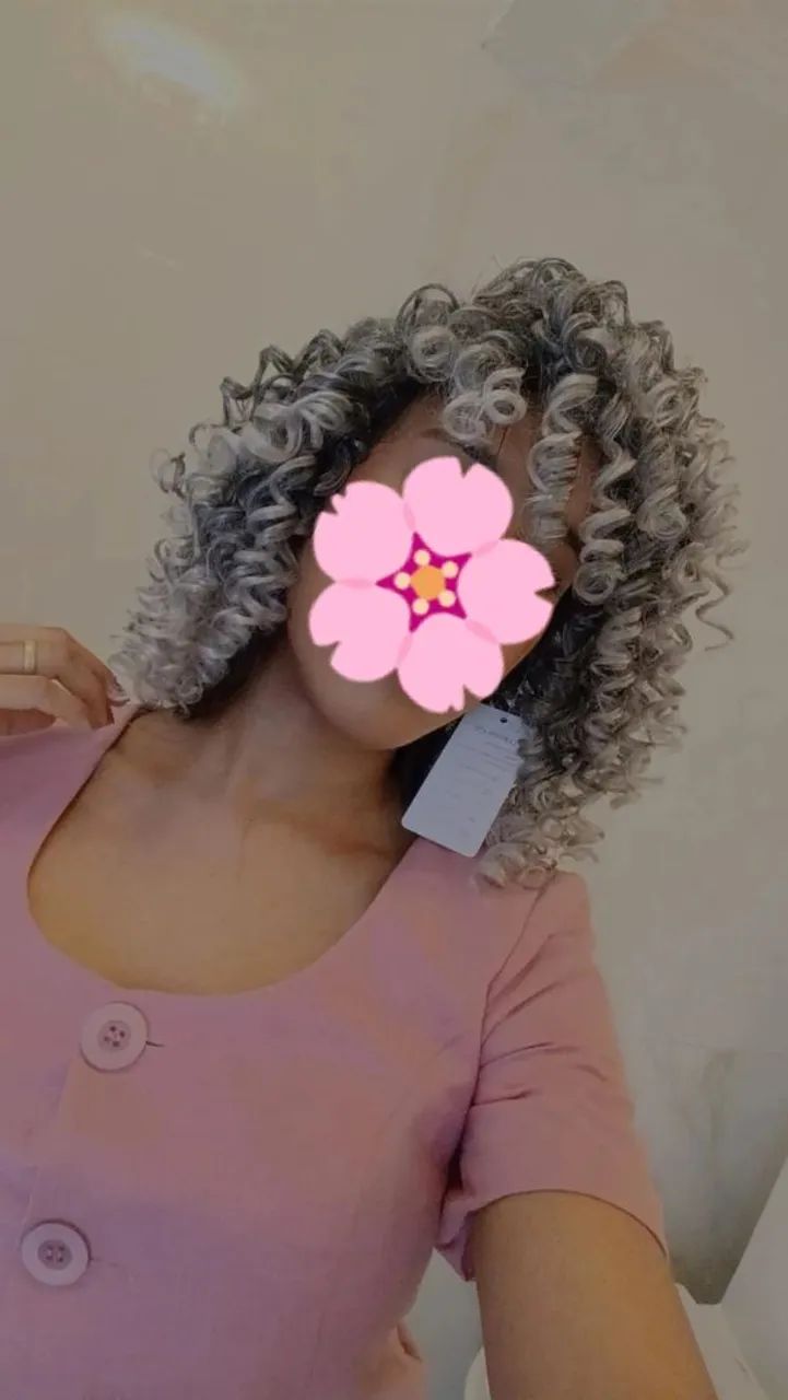 Peruca de cabelo sintético - Foto 2