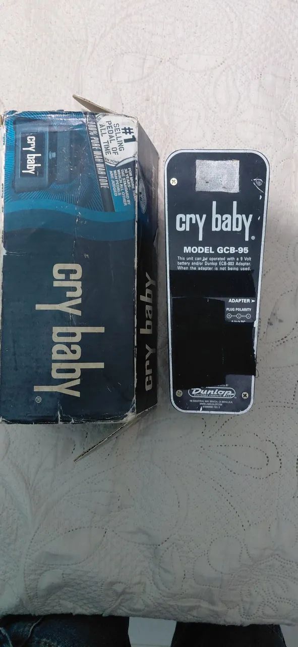 Pedal de Expressão Dunlop Cry Baby GCB95 - Original com Caixa - Foto 2