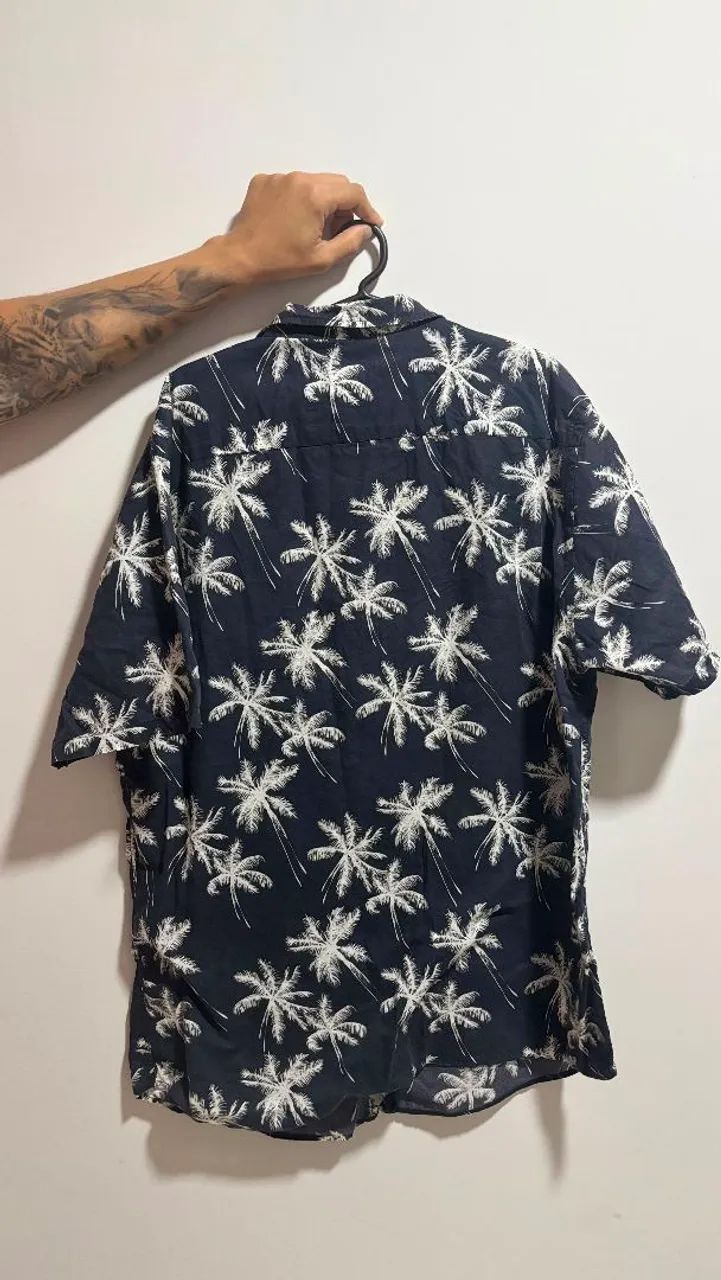 Camisa de botão coqueiros Foxton - Foto 2