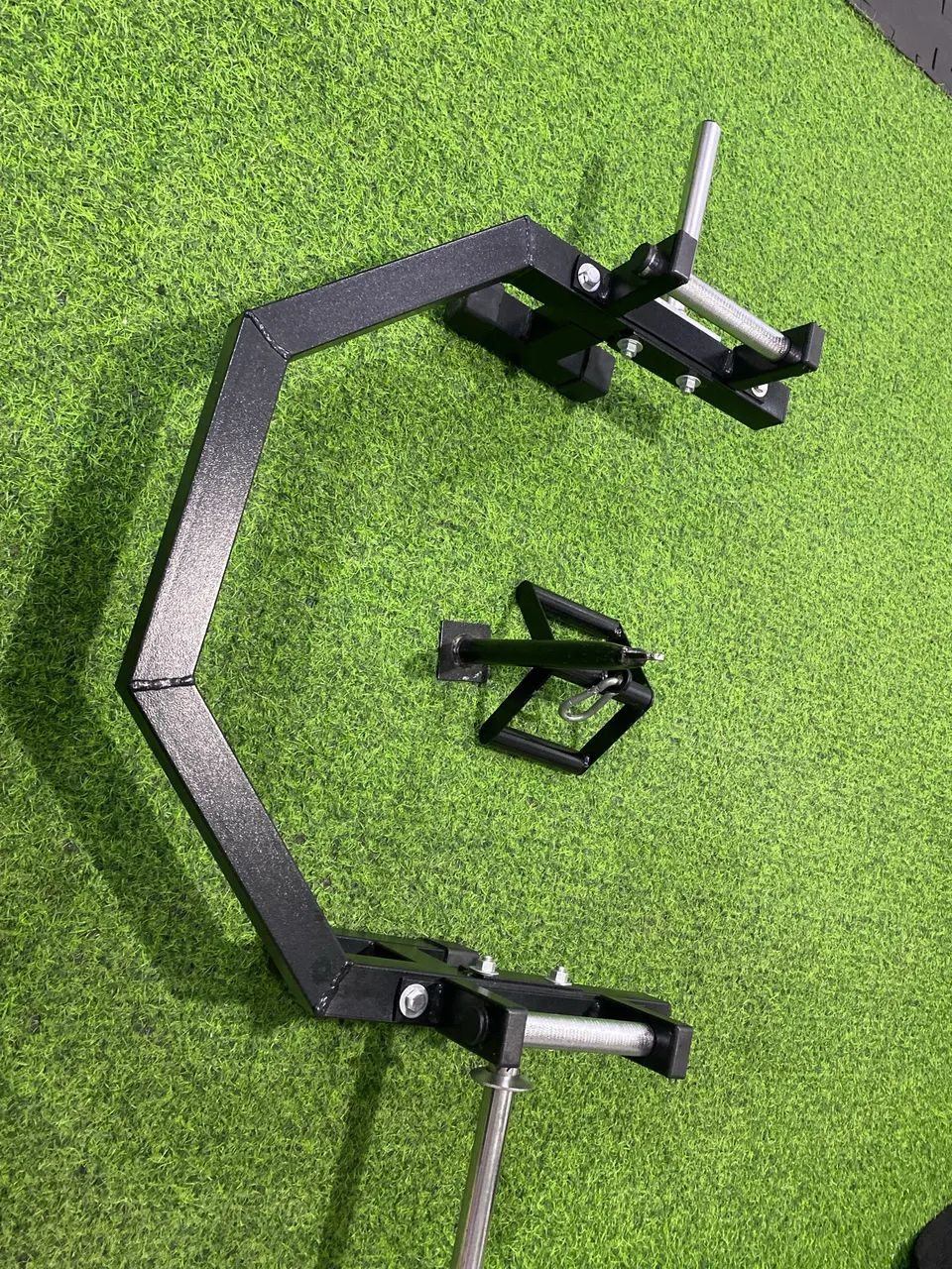 Vendo barra hexagonal e suporte agachamento sumô