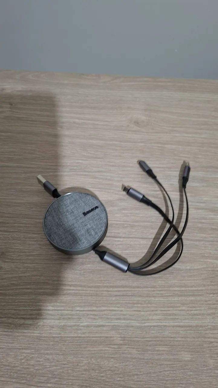 Carregador retrátil Baseus - Foto 4