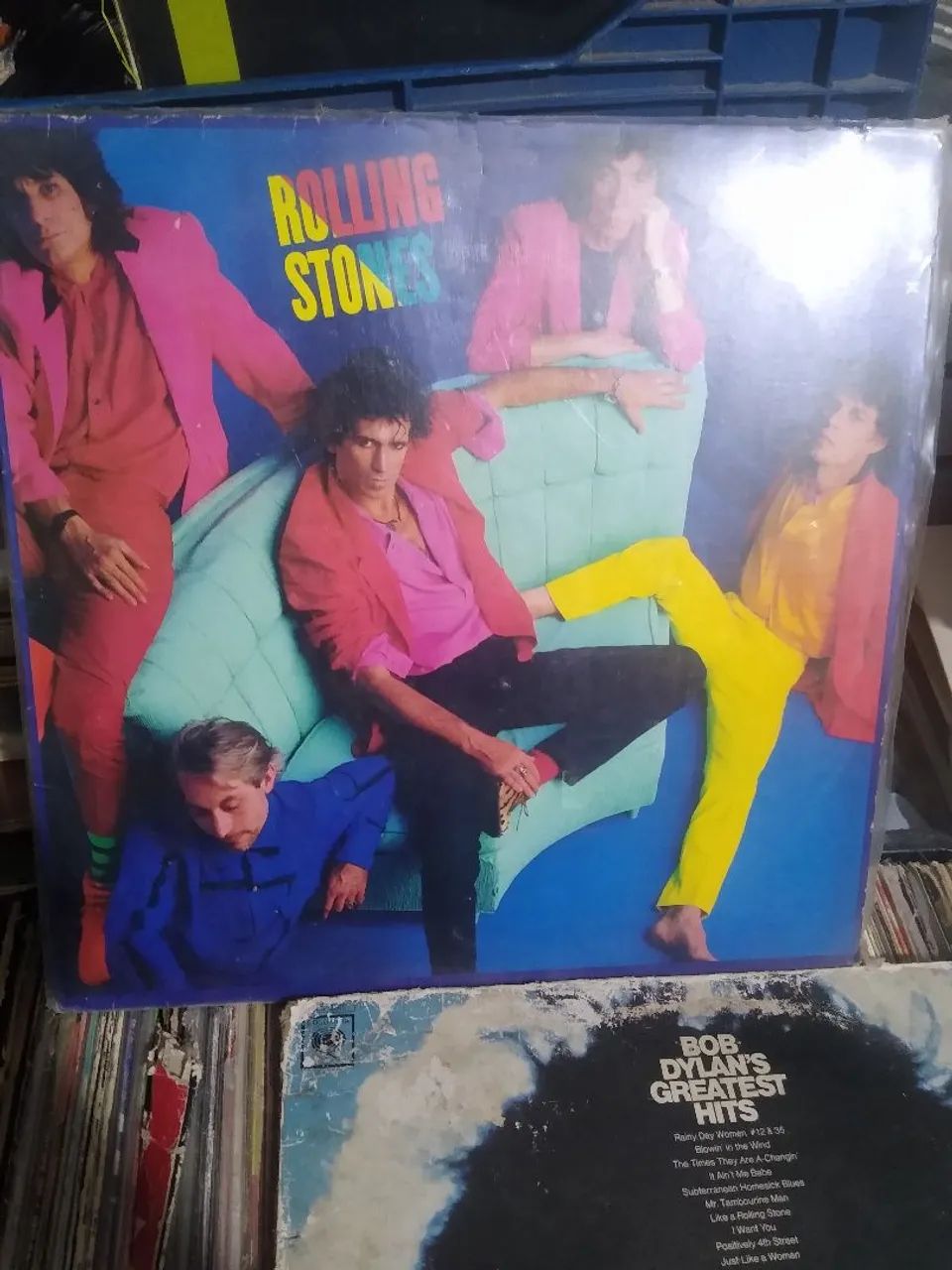 Discos vinil rock lote com 25 lps - Foto 6