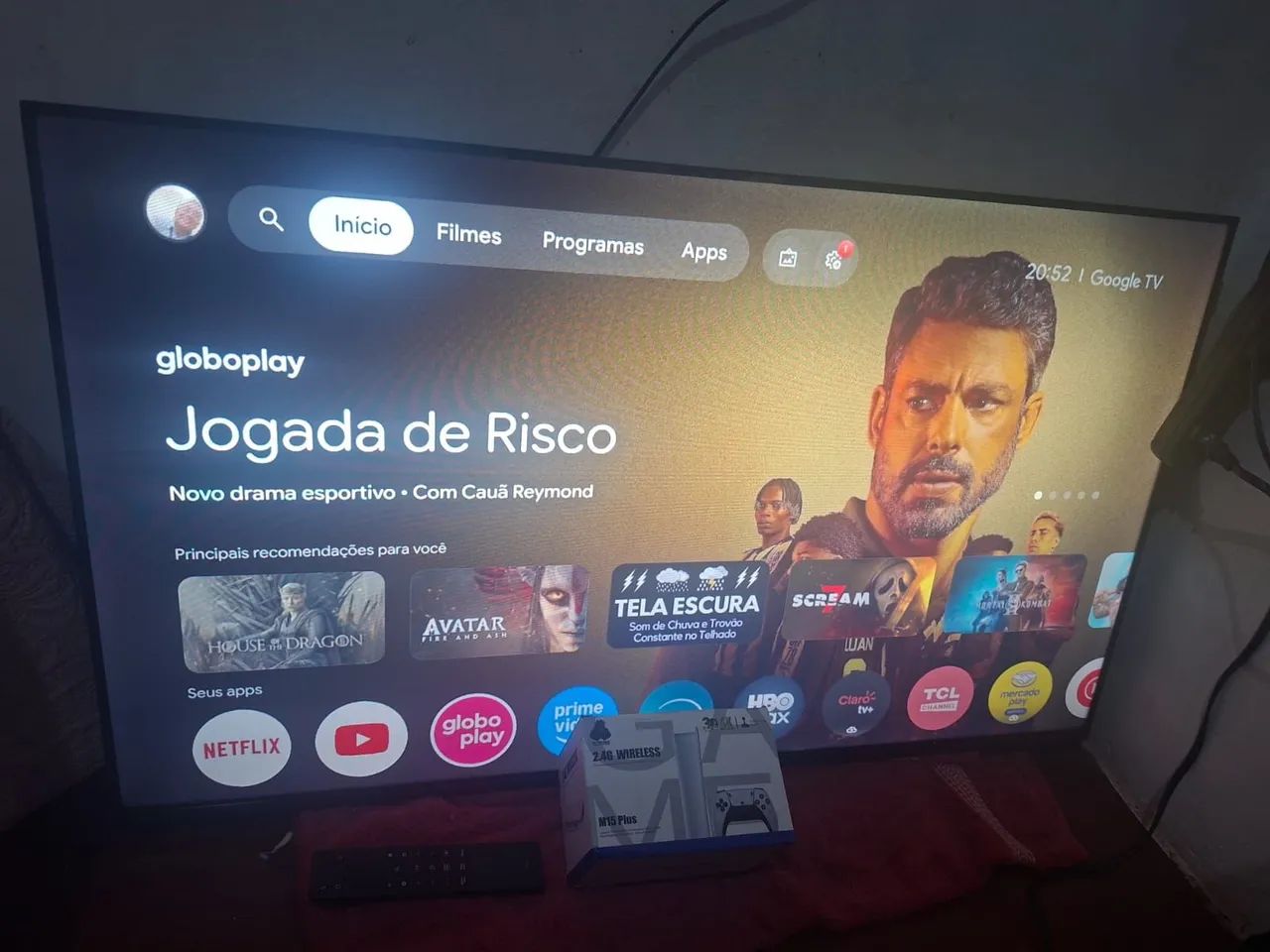 Tv 43 Polegadas nova + Vídeo Game Com Mil Jogos.R$: 850 - Foto 3
