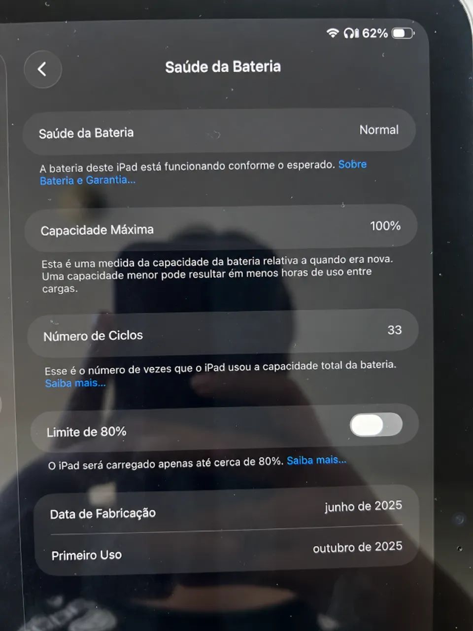 iPad 11ª geração 128GB Prateado | Bateria 100% + Caixa - Foto 2