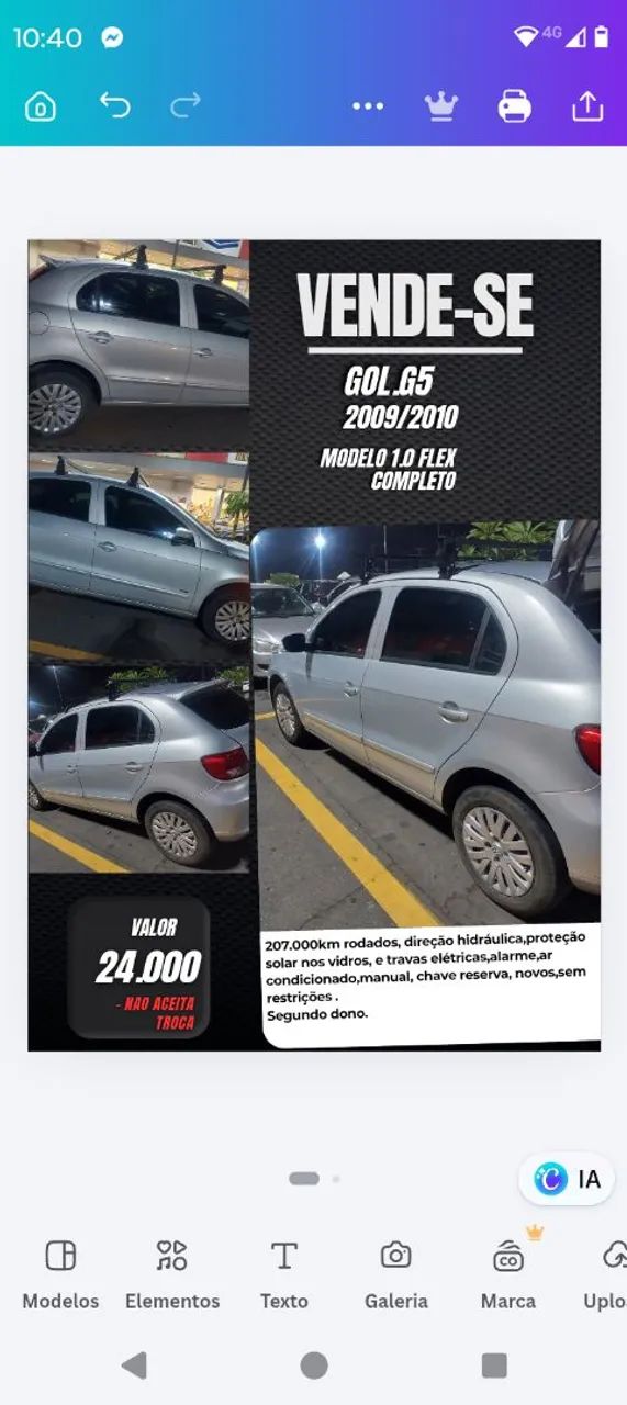 Volkswagen Fox Fox 1.0 Mi Total Flex 8V 5p 2010