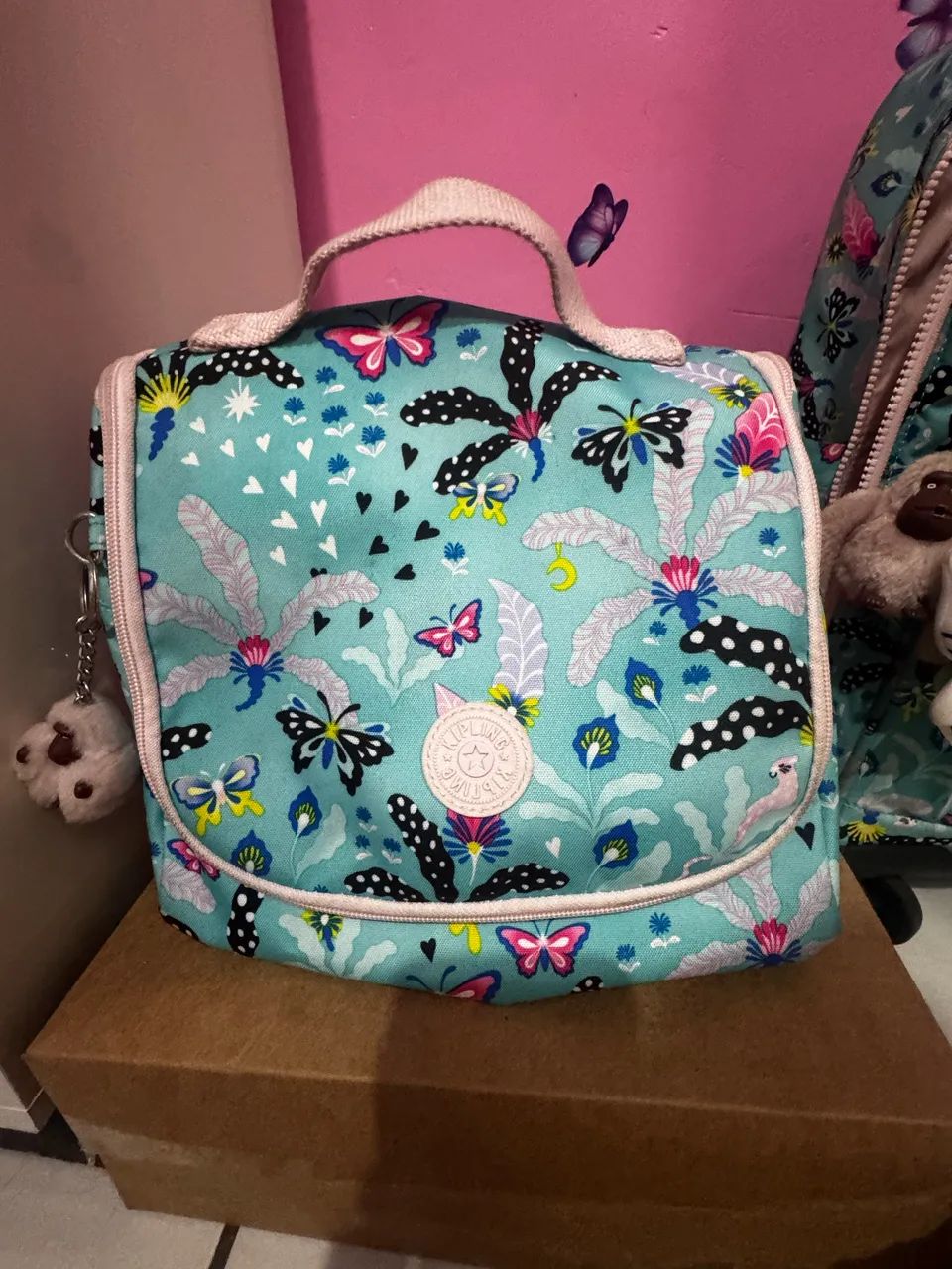 Mochila e lancheira original da kipling  - Foto 6