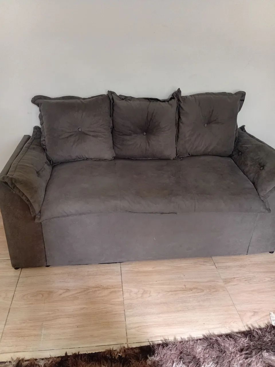 Sofá e poltronas + puff - Foto 2