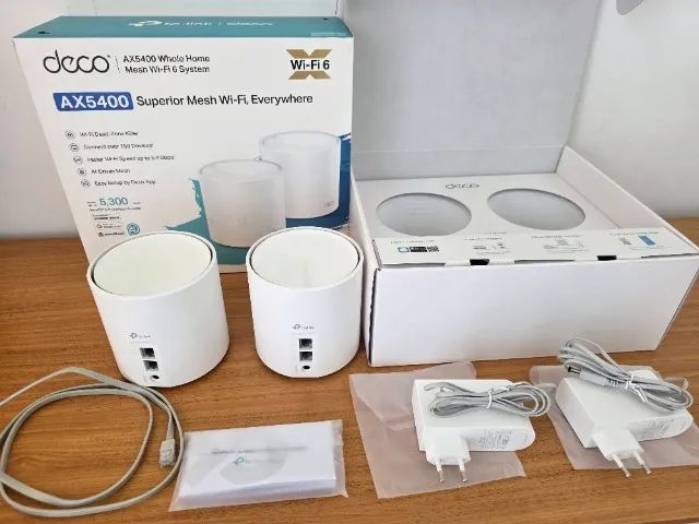 Roteador Tp-link WiFi 6 Deco X60 (Ax5400) Dual Band - com 2 unidades