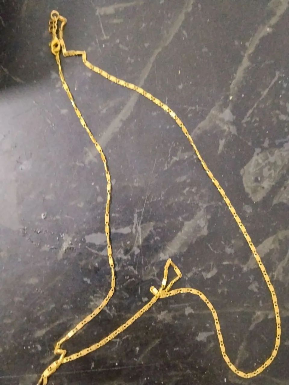 Corrente Rommanel Banhada a Ouro Original - Excelente Estado - Foto 3