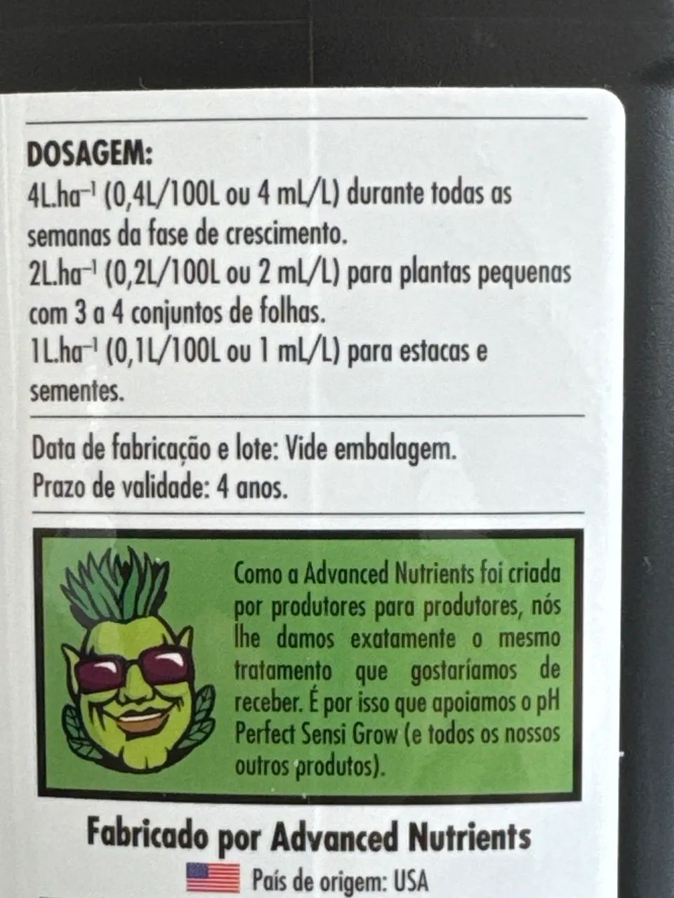 Advanced Nutrients A+B 4L - Foto 3