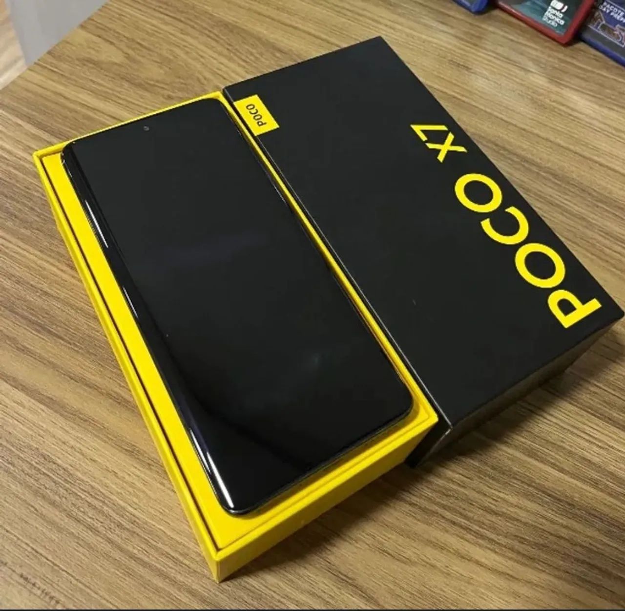 POCO X7 NOVO ACEITO TROCA 