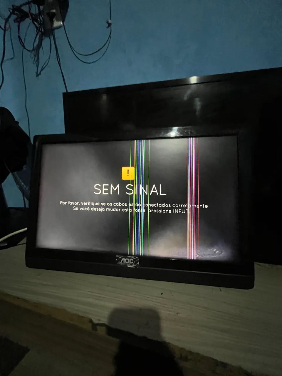 Monitor da aoc 21 polegadas pra vender 