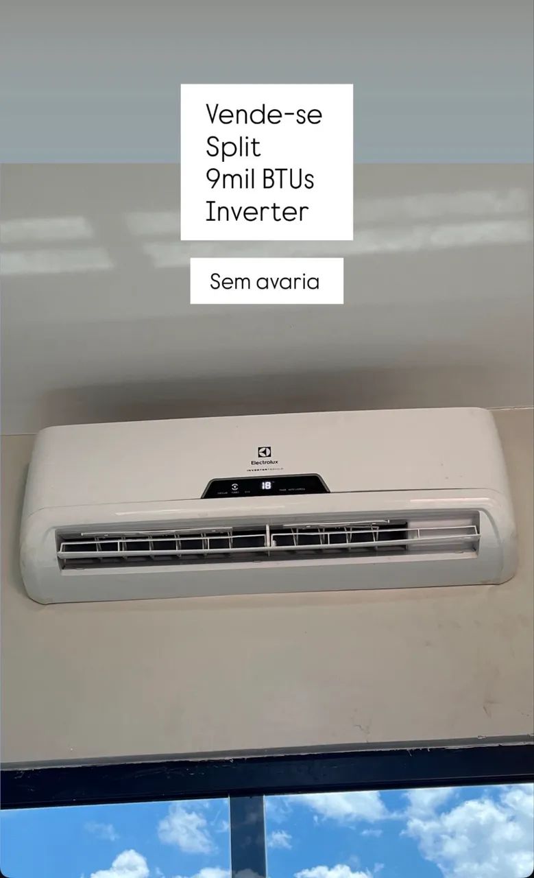 SPLIT 9mil BTUS COMPLETA COM GÁS