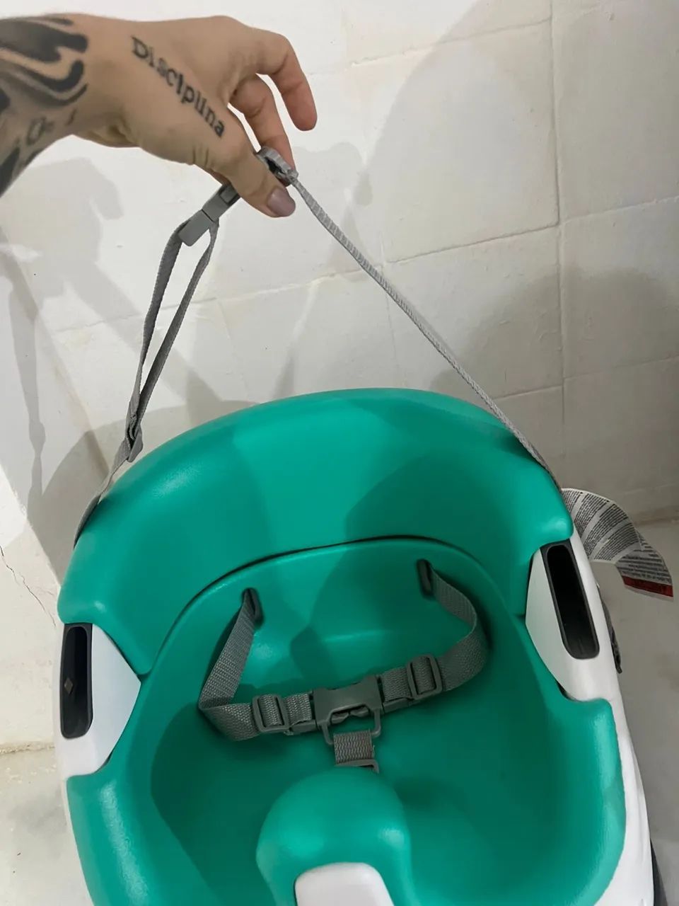 Booster Infantil Ingenuity 2 em 1 - Assento para Alimentação e Piso - Foto 2