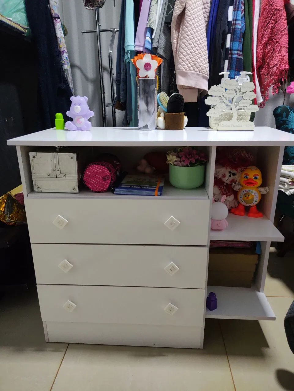 Kit berço+cômoda+guarda roupas  - Foto 3