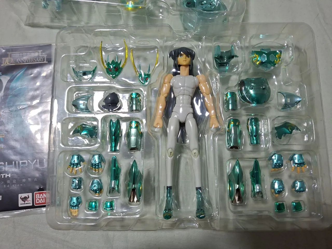 Cloth Myth Shiryu de Dragão Armadura Divina edição de 10 anos de