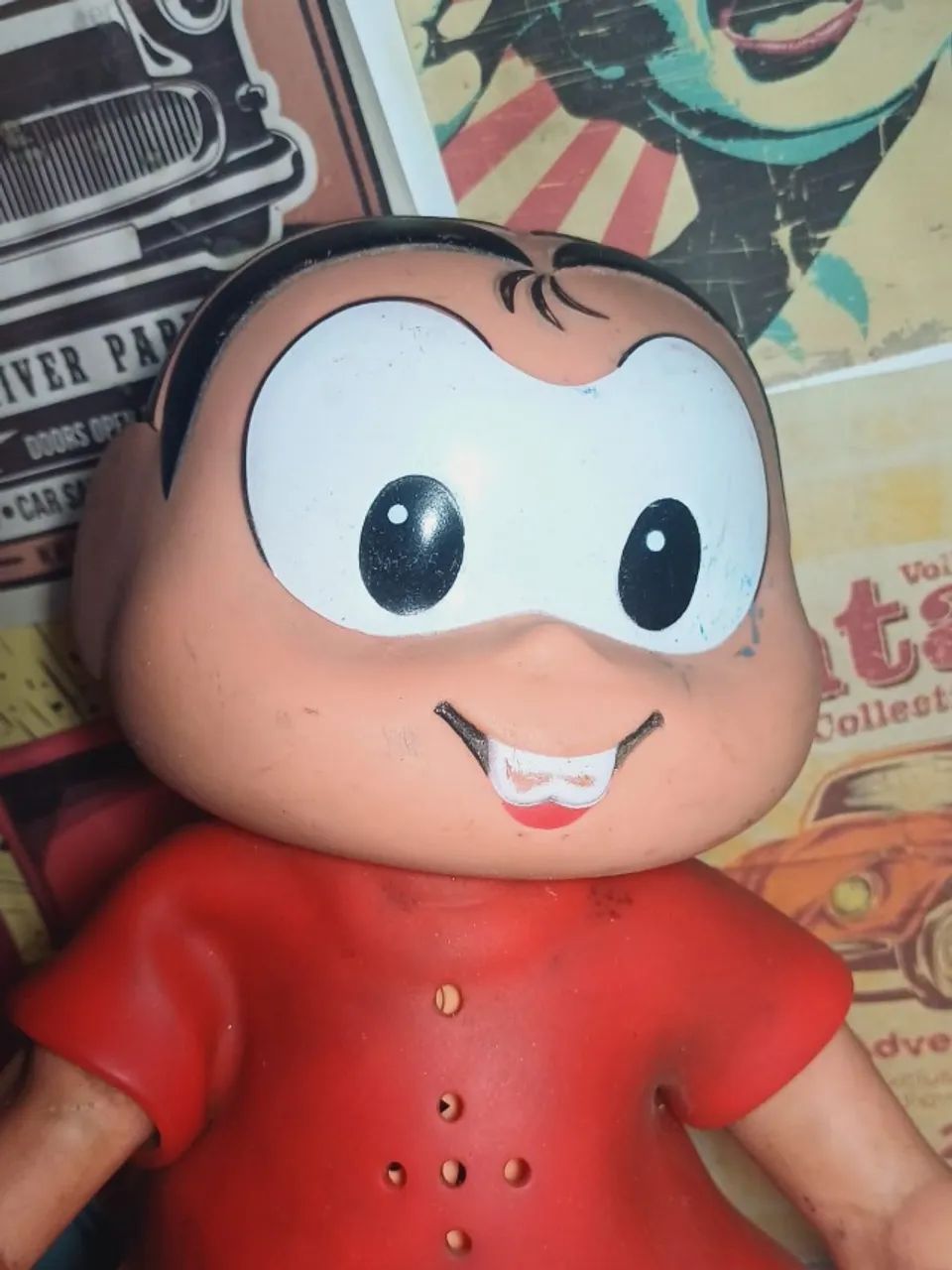 Boneca Turma da Monica com defeito 32cm - Foto 3