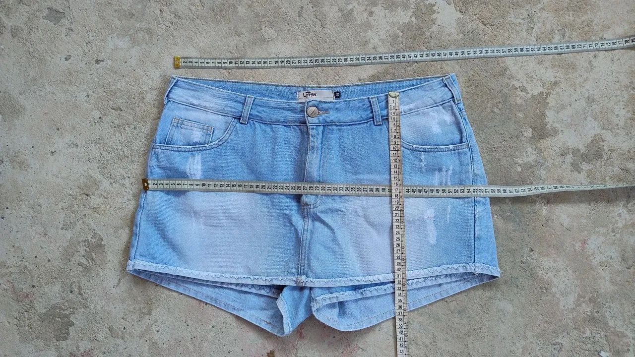 Shorts Saia Jeans Lorsa 46 - Foto 4