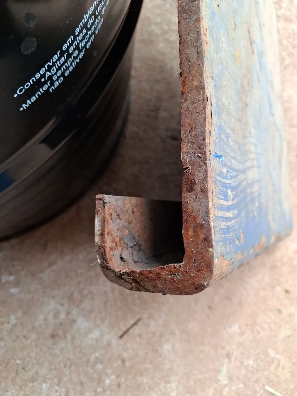 Chapa maciça de 10 mm ( medidas na foto) - Foto 2