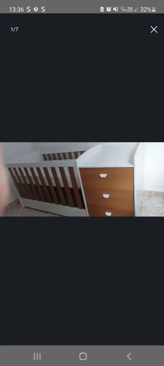 berço multifuncional 3 em 1 - Foto 3