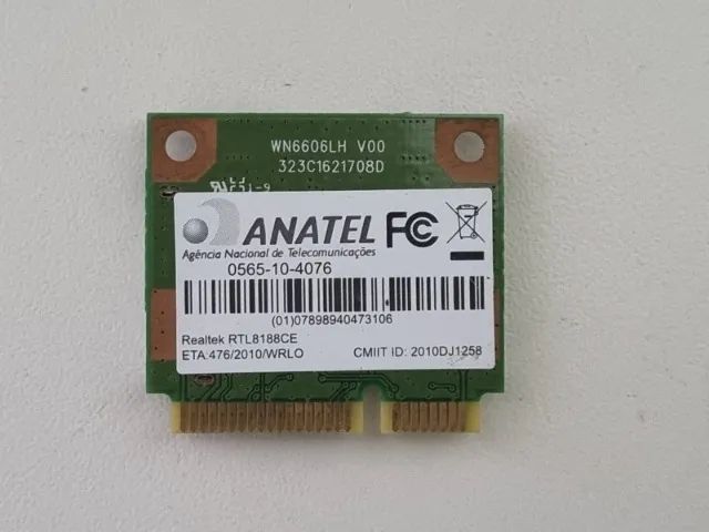 Placa Rede Sem Fio (wireless/wifi) Para Notebook Realtek RTL8188CE - Foto 5