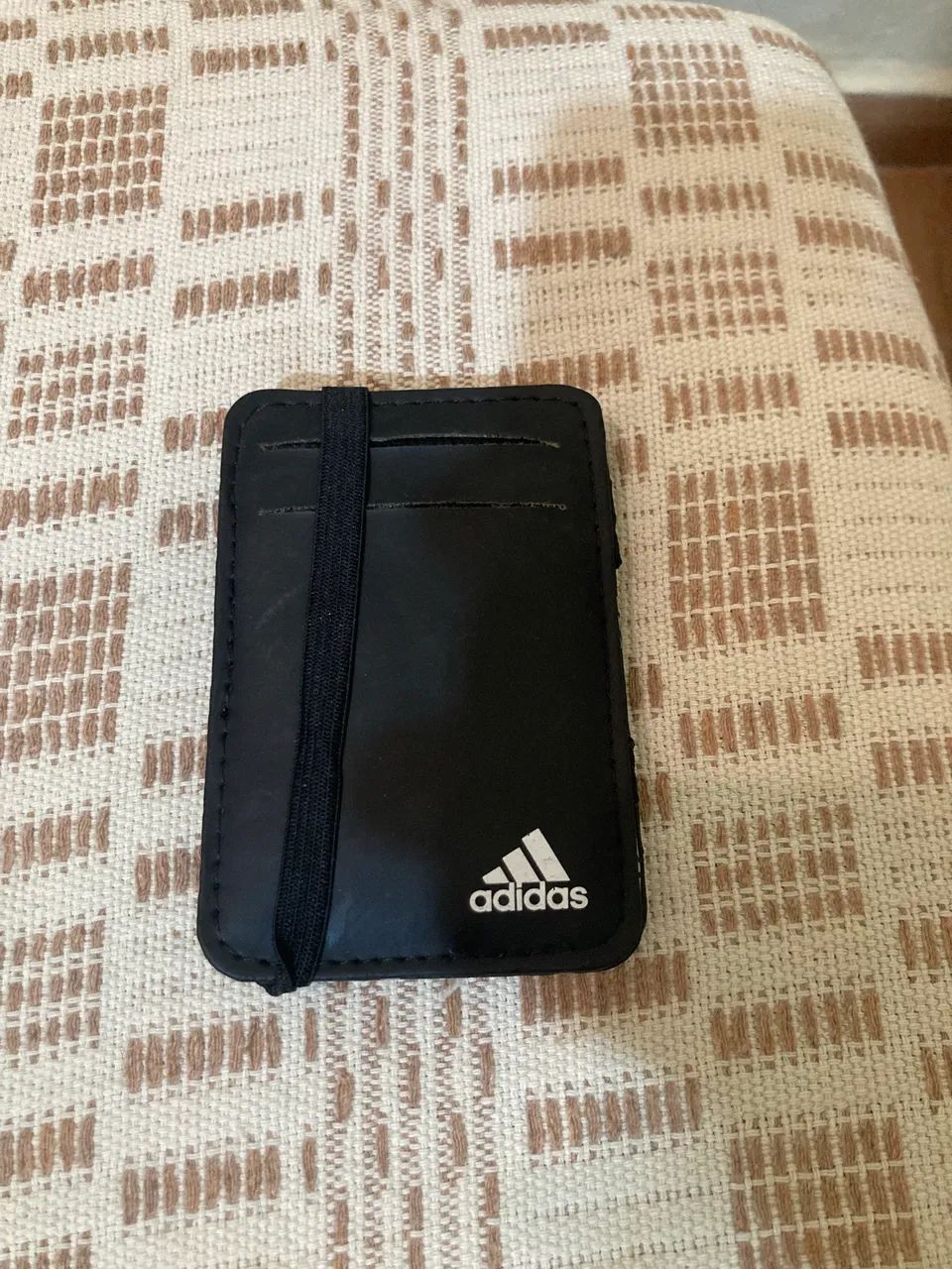 Porta-Cartões Adidas Preto Compacto - Excelente Estado - Foto 3