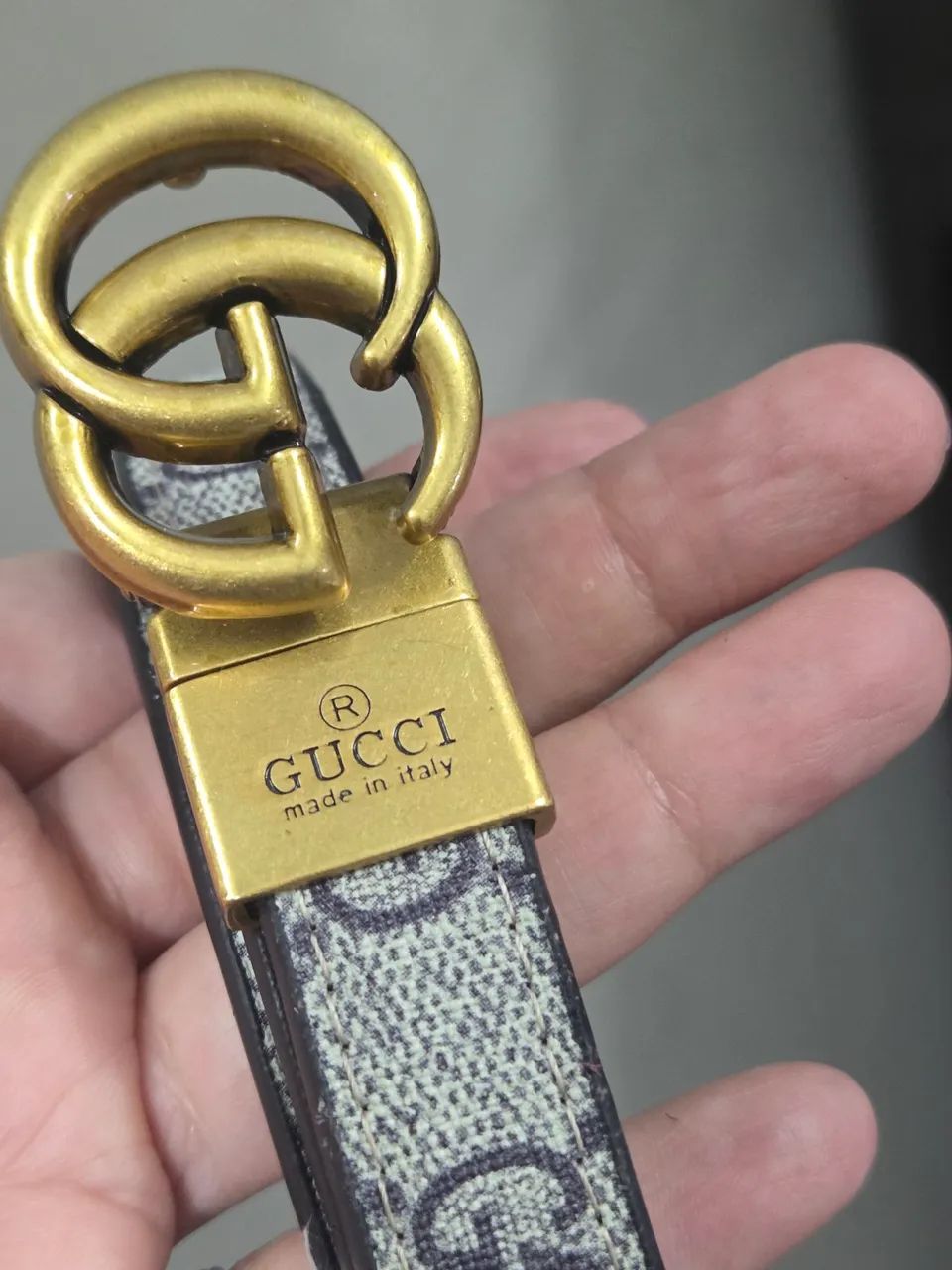 Cinto Gucci Monogram GG Marmont  - Foto 5