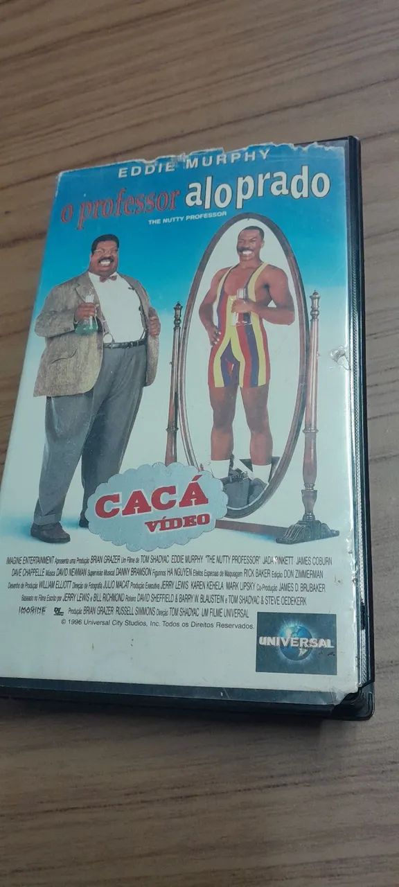 VHS O Professor Aloprado