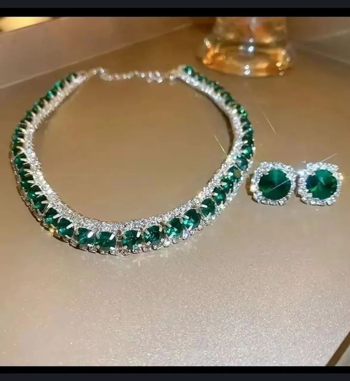 Conjunto Colar mais brincos  - Foto 3