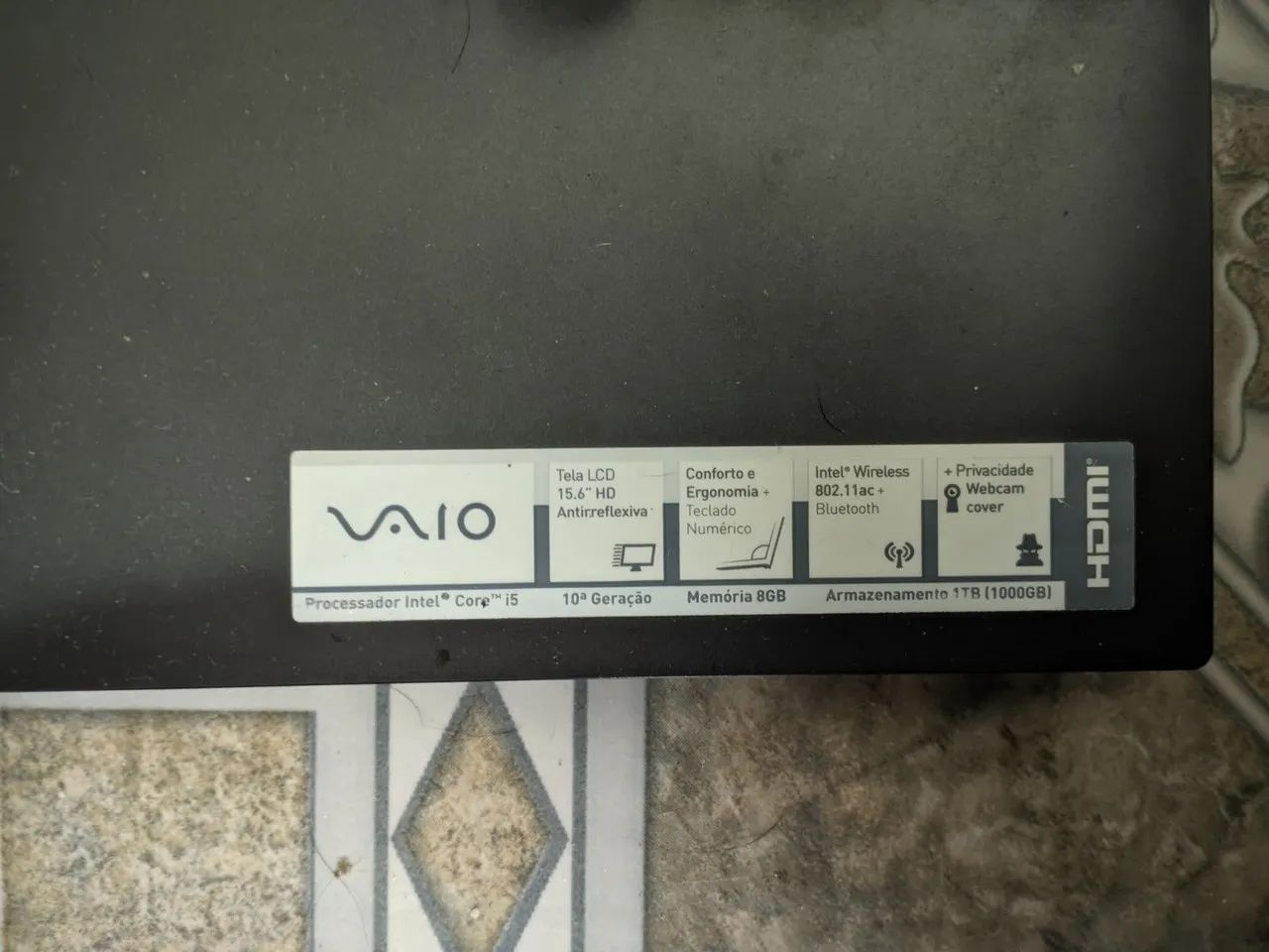NOTEBOOK VAIO PARA RETIRADA DE PEÇAS  - Foto 2