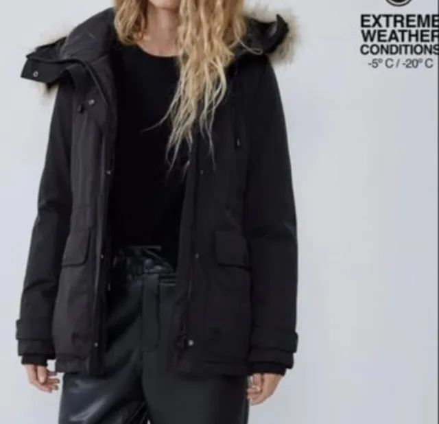 Parka impermeável Zara - Foto 2