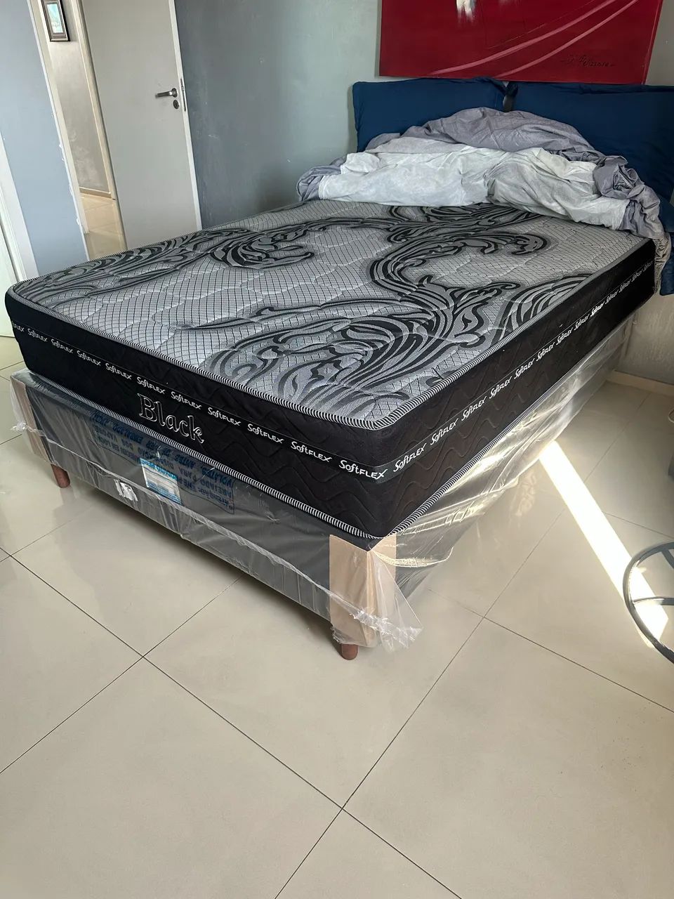 Cama Box Queen Soft Flex Black - Foto 3