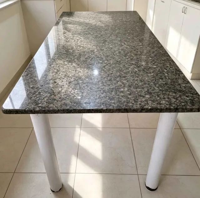 Conjunto de Mesa Com 6 Cadeiras Granito - Foto 2