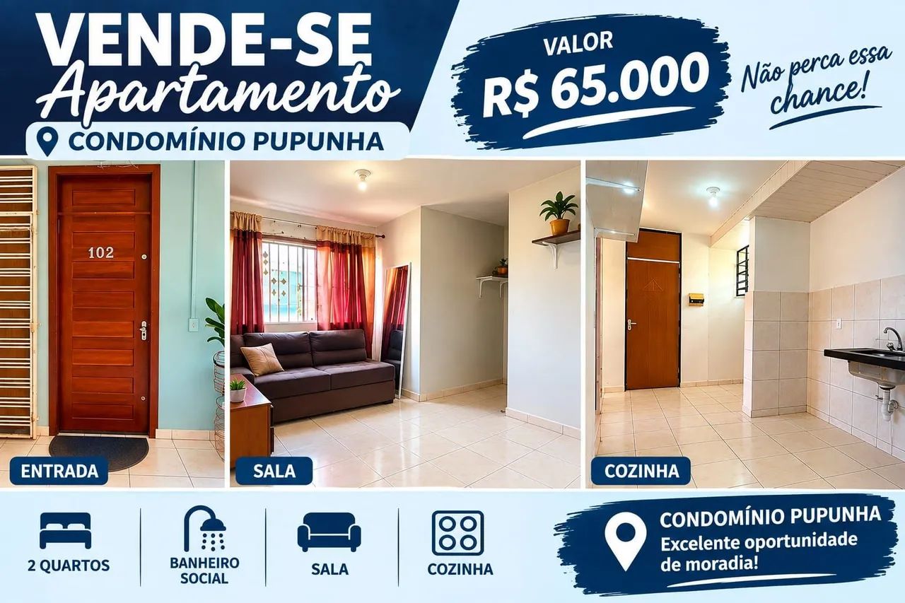 VENDE-SE APARTAMENTO NO VILA JARDIM
