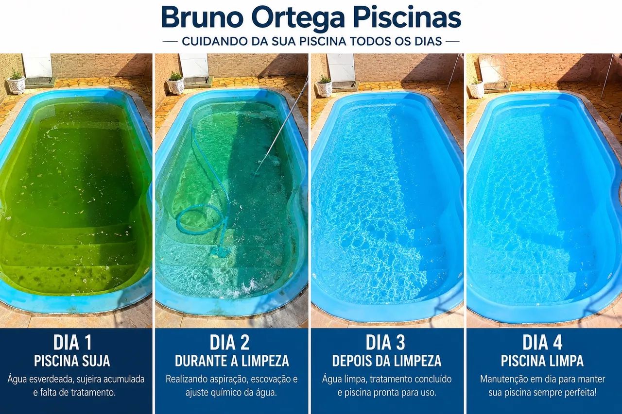 Limpeza e manutenção piscina - Foto 4