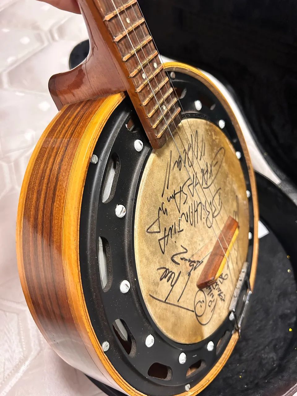  Endo banjo com case 