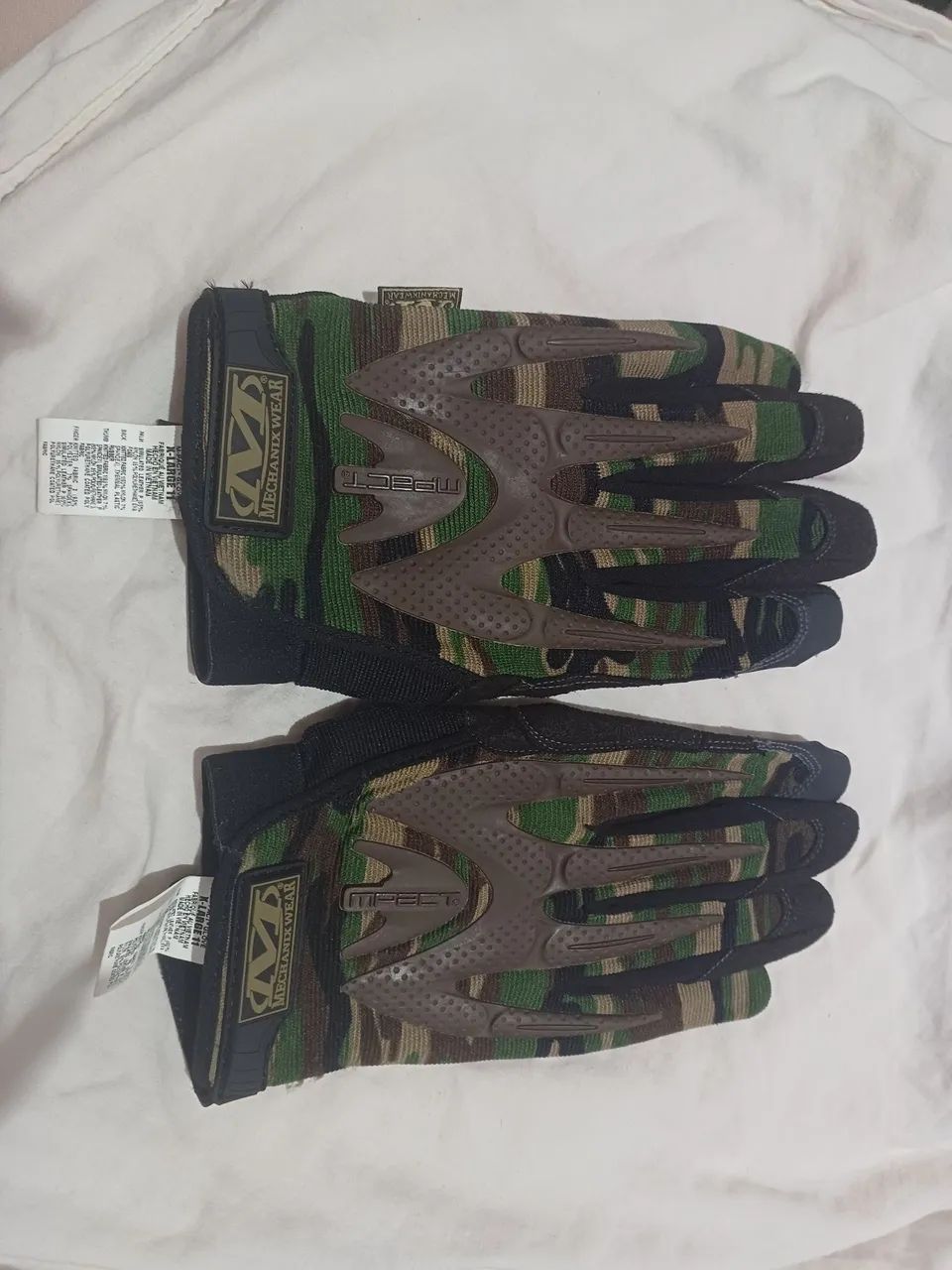 Par de luvas Mechanix Camuflada tamanho G  - Foto 3