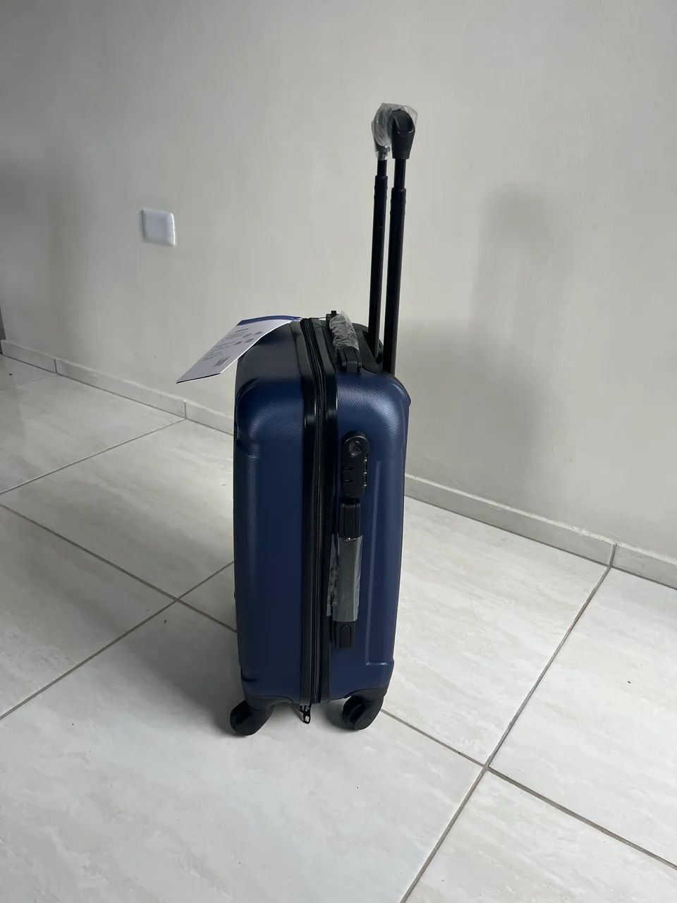 Mala de viagem Nova - 23 kilos - Despache - Azul  - Foto 5