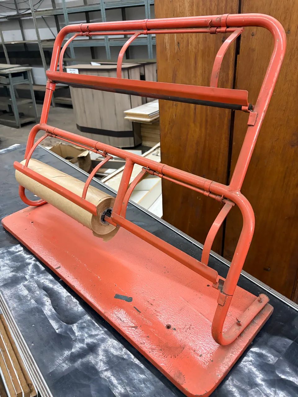 Suporte triplo para bobina de papel