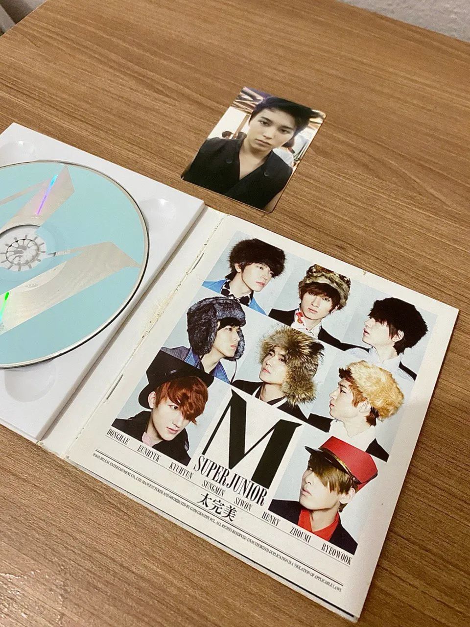 Álbum Original Kpop SUPER JUNIOR M PERFECTION CD - Foto 3