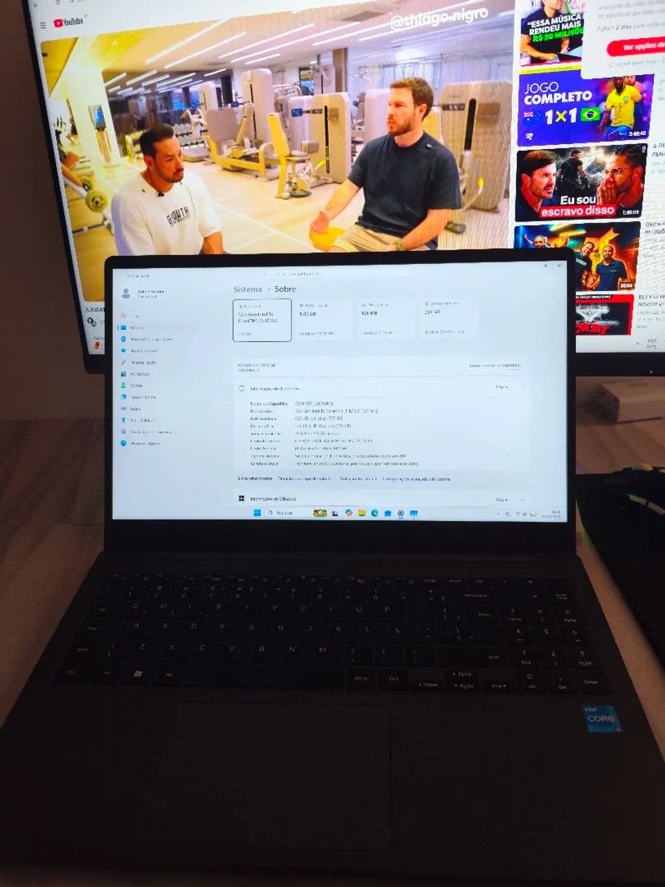 Notebook Samsung Book i3 12ª Geração 8GB RAM SSD 256GB