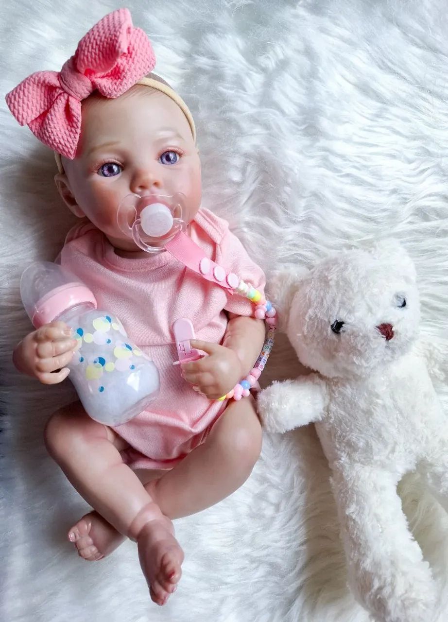 Boneca Bebê Reborn Realista - Foto 4