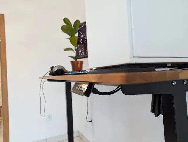 Mesa Ajustável Madeira Maciça Teca (Personalizada) - Foto 5