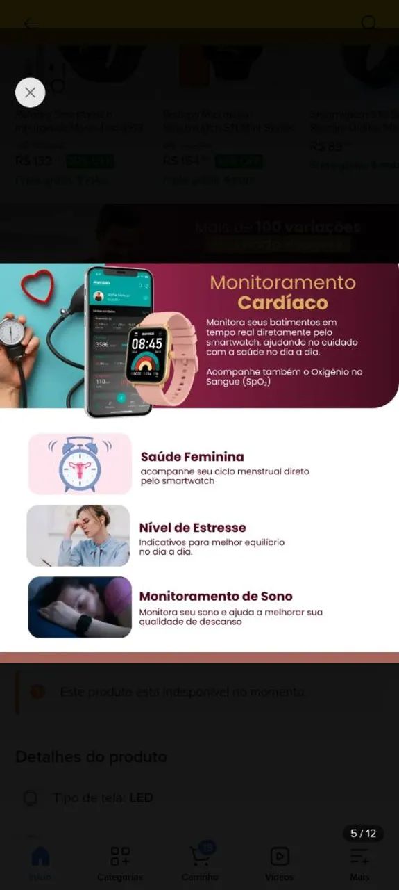 Smartwatch mormai  - Foto 3
