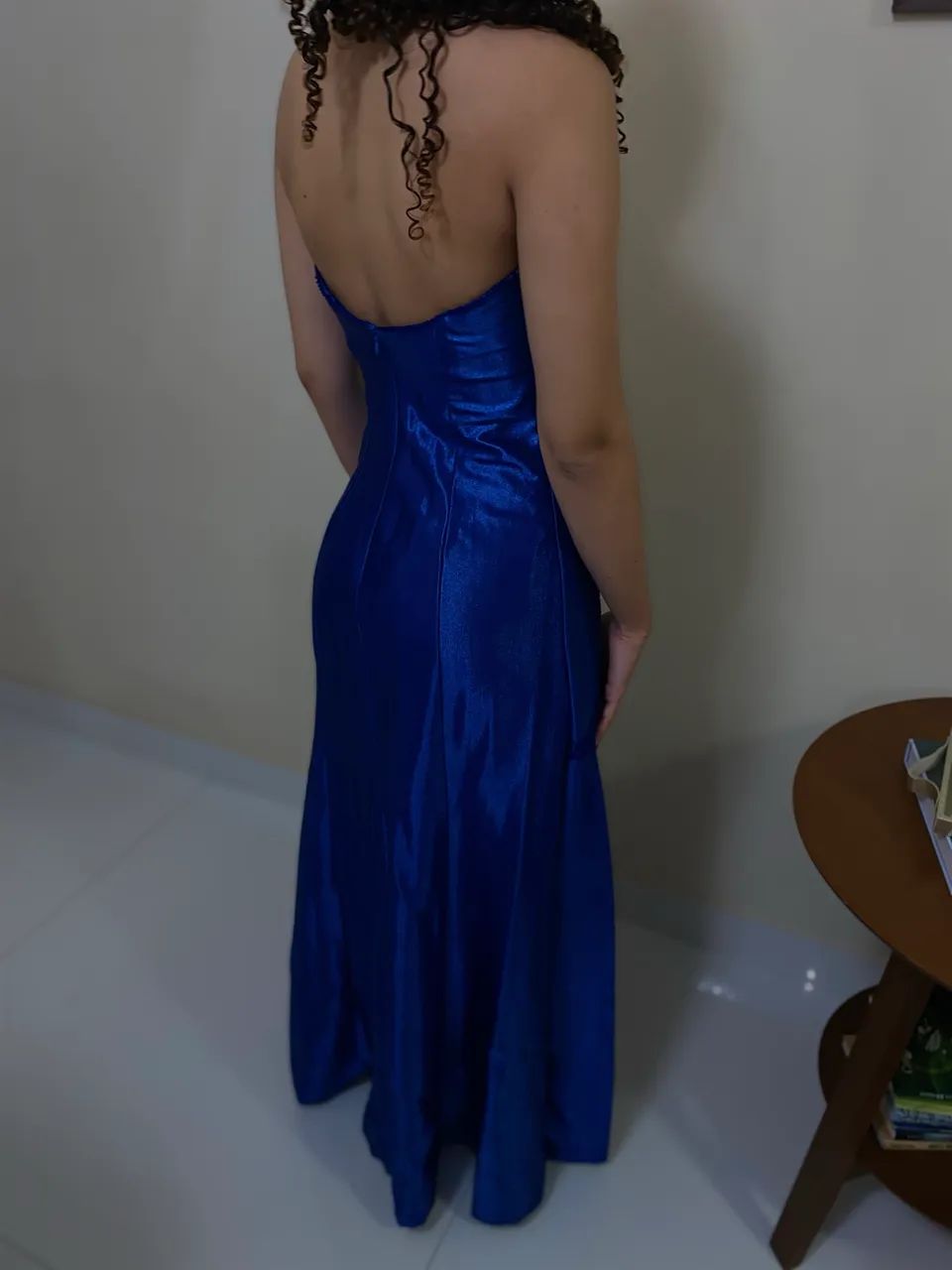 Vestido azul elegante  - Foto 3