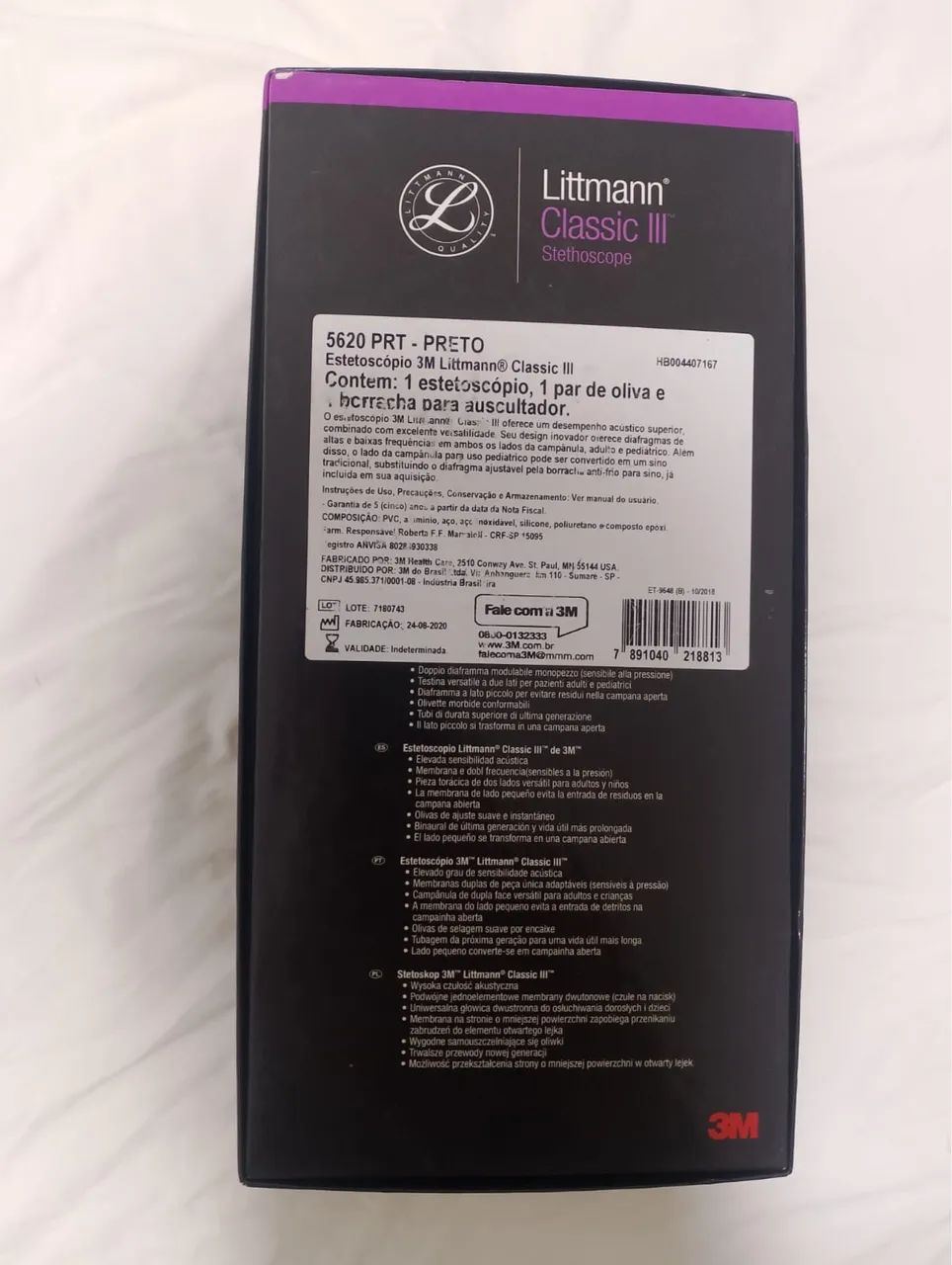 Estetoscópio Littmann Classic III  - Foto 5