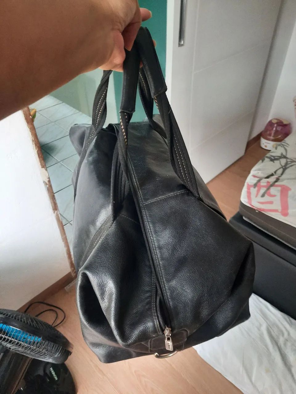 Bolsa de Couro viagem  - Foto 3
